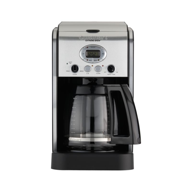 Cuisinart 12 Cup Extreme Brew Coffee Maker in Coffee Makers Crate and Barrel
